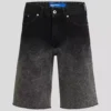 PANTALONES CORTOS DE DENIM OMBRÉ
