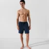 PANTALONES CORTOS DE TOALLA CON LOGOTIPO