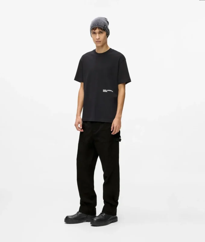 Pantalones de carpintero con bolsillos de denim