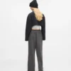 Pantalones de chándal anchos lavados