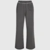 Pantalones de chándal anchos lavados