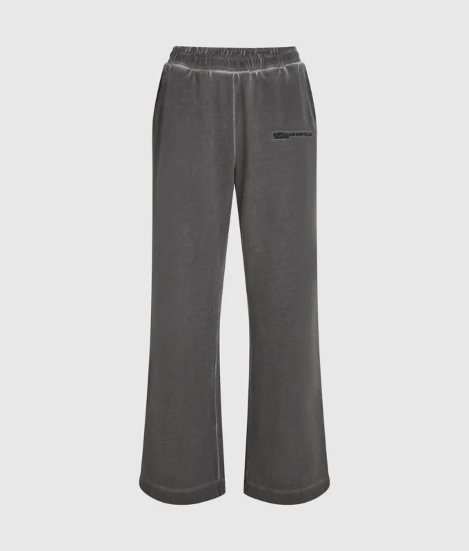 Pantalones de chándal anchos lavados