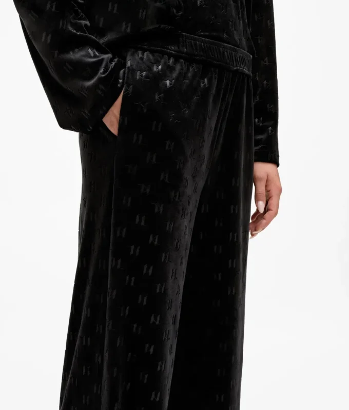 Pantalones de chándal con monograma