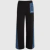 Pantalones de chándal con paneles de denim