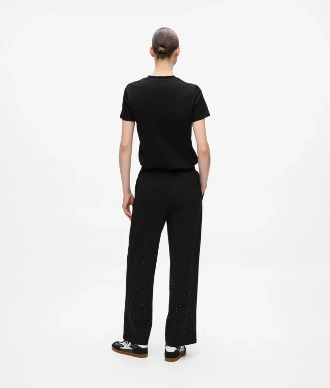 Pantalones de chándal con pedrería