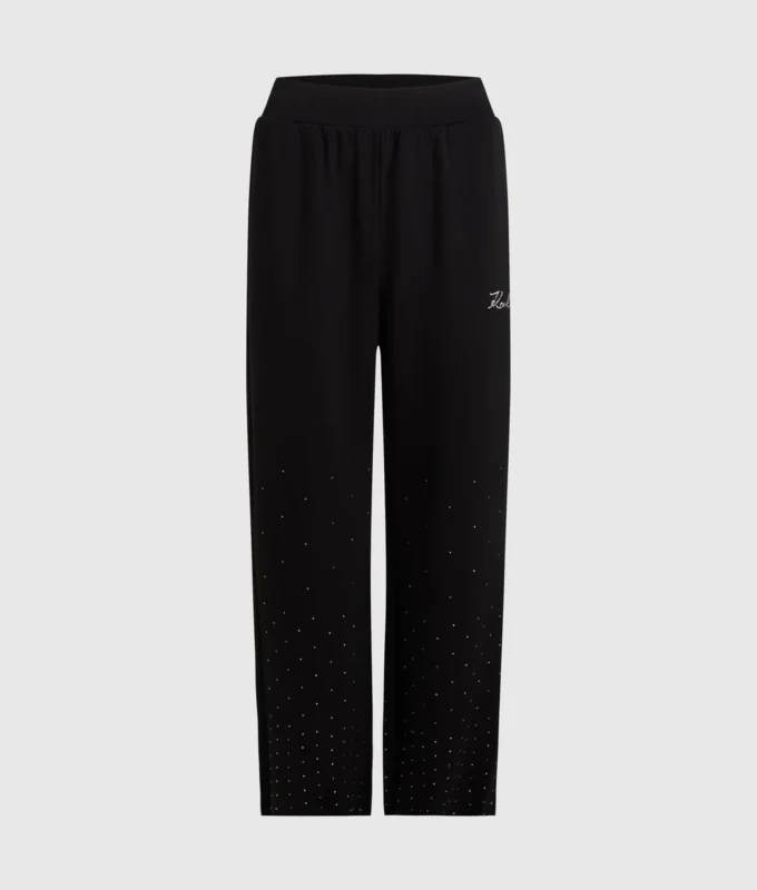 Pantalones de chándal con pedrería