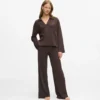 Pantalones de estar por casa tipo gofre