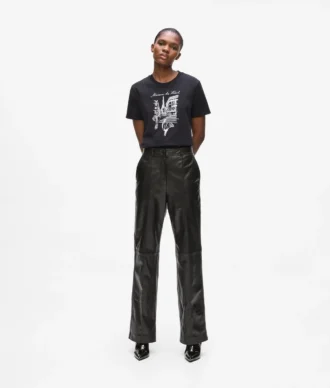 Pantalones de piel