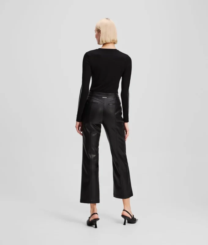 PANTALONES DE PIEL SINTÉTICA