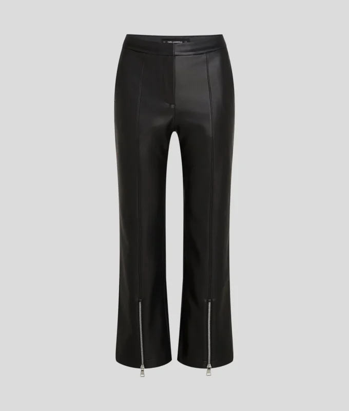 PANTALONES DE PIEL SINTÉTICA