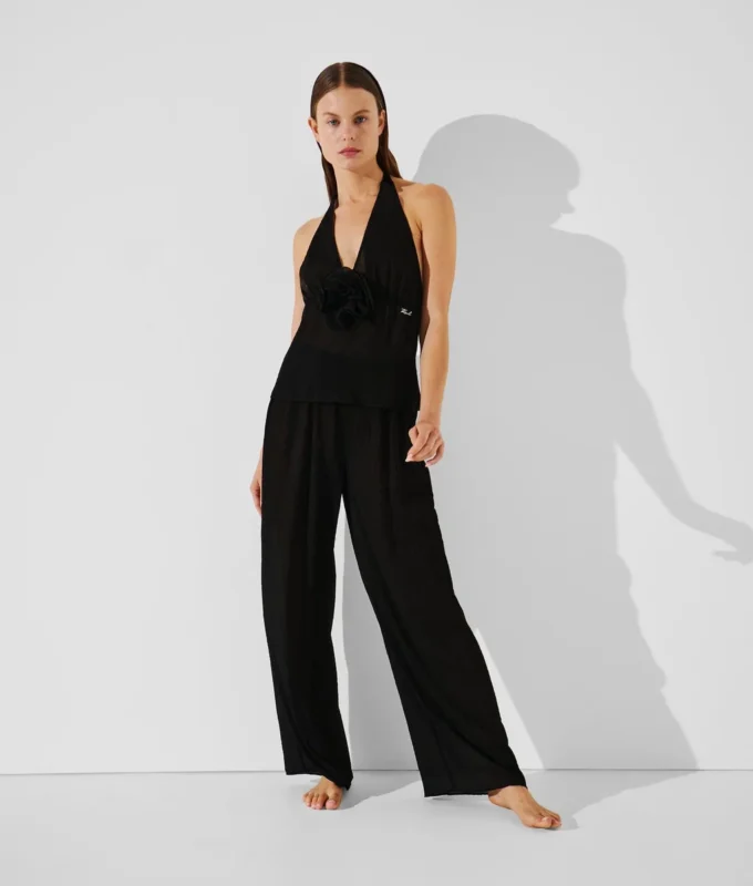 PANTALONES DE PLAYA PLISSÉ