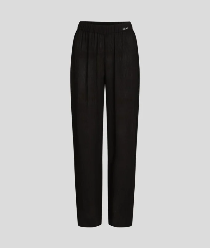 PANTALONES DE PLAYA PLISSÉ