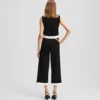 PANTALONES DE PUNTO CON RIBETES CONTRASTANTES