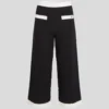 PANTALONES DE PUNTO CON RIBETES CONTRASTANTES