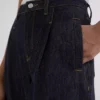 PANTALONES DE VAQUERO DE PIERNA ANCHA CON COSTURAS EN CONTRASTE
