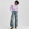 PANTALONES DE VAQUERO RELAJADOS DE TALLA MEDIA