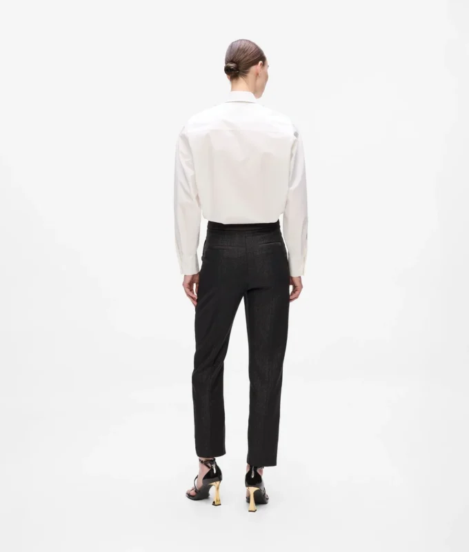 Pantalones metalizados