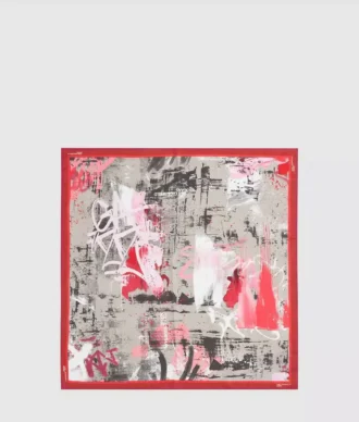 Pañuelo bandana con estampado de grafitis