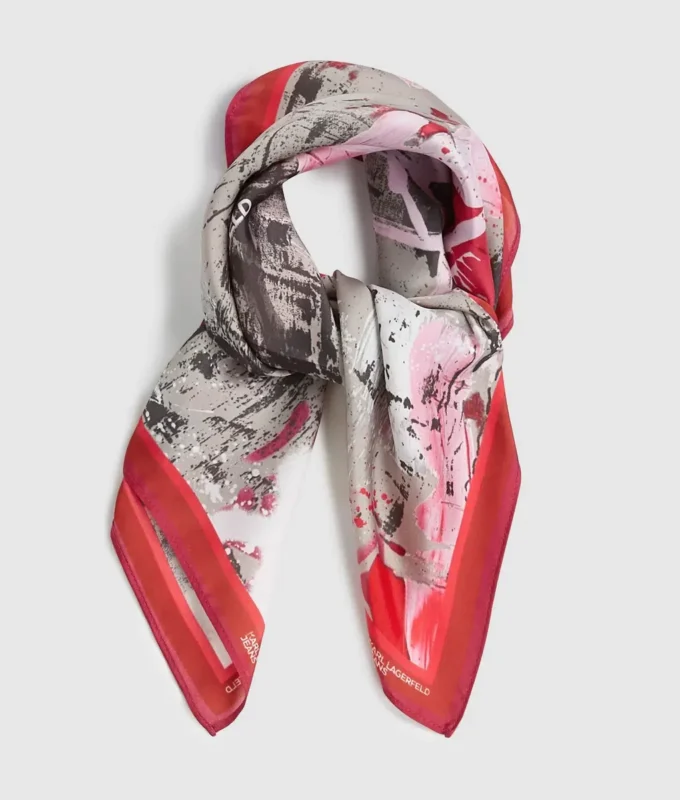 Pañuelo bandana con estampado de grafitis
