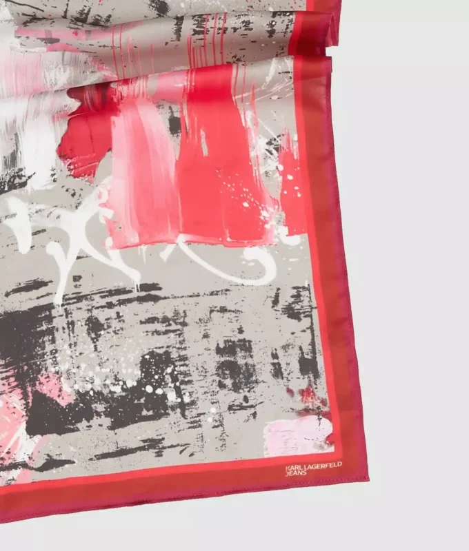Pañuelo bandana con estampado de grafitis