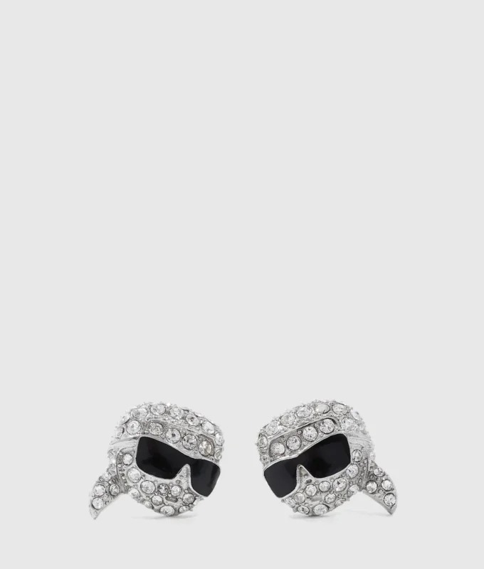 PENDIENTES IKON PAVÉ KARL CHARM