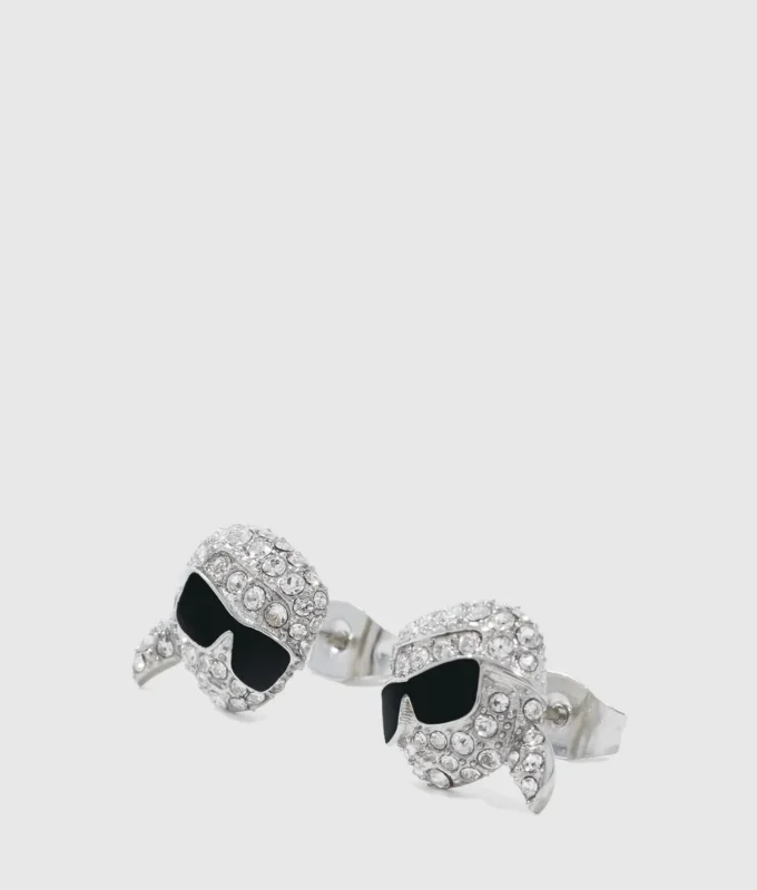 PENDIENTES IKON PAVÉ KARL CHARM