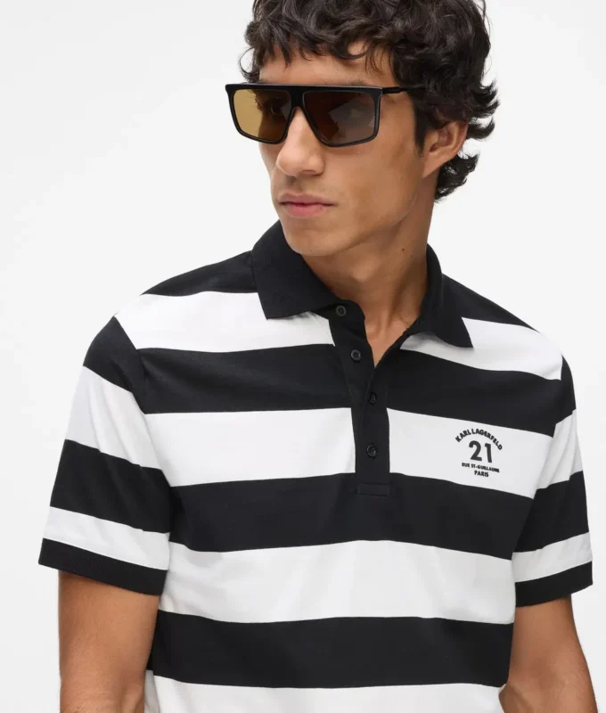 Polo a rayas
