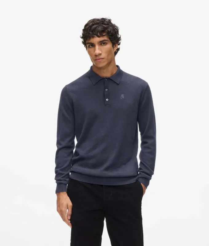 Polo de manga larga