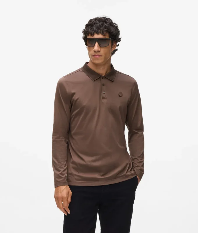 Polo de manga larga