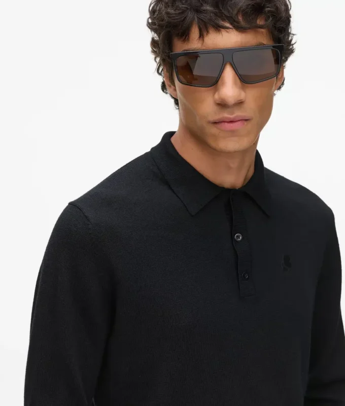Polo de manga larga
