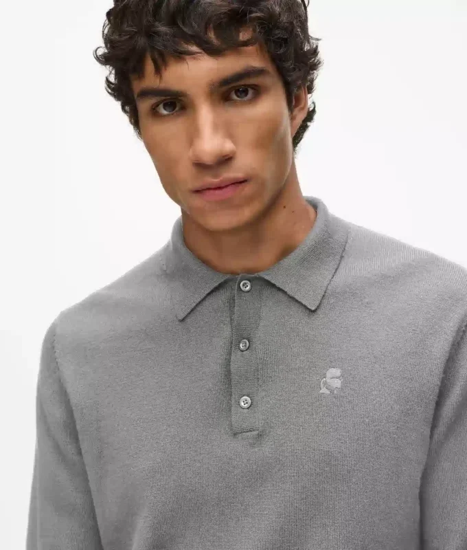 Polo de manga larga