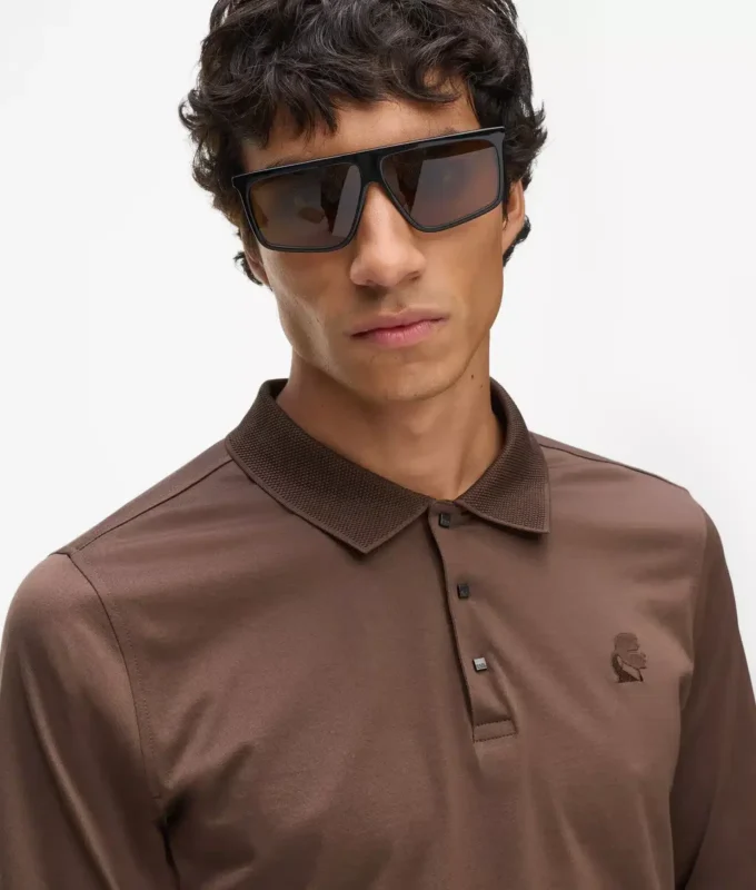 Polo de manga larga