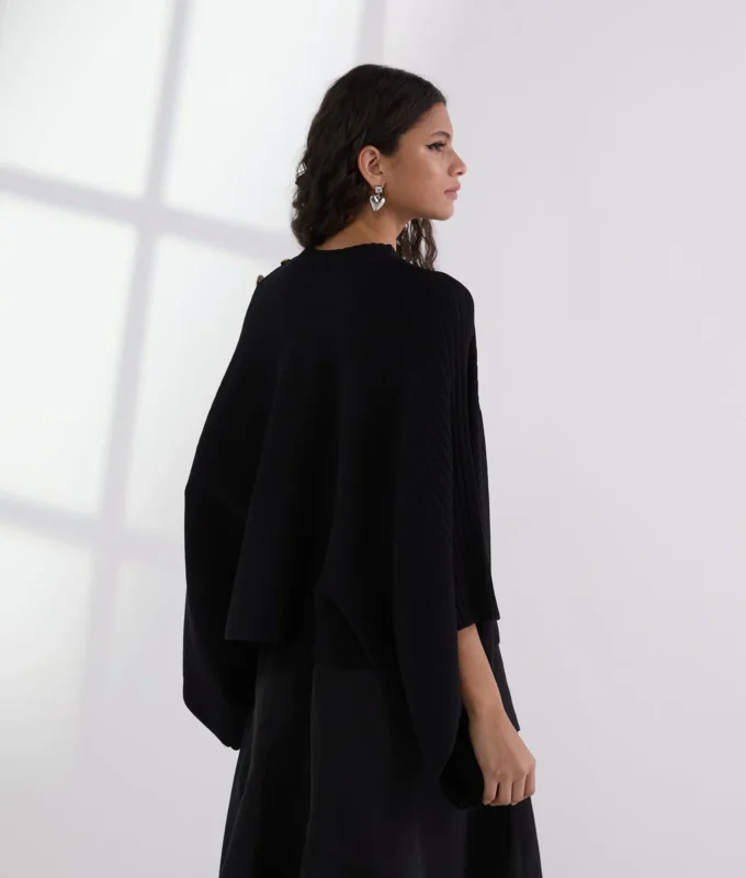 PONCHO DE PUNTO CANALÉ