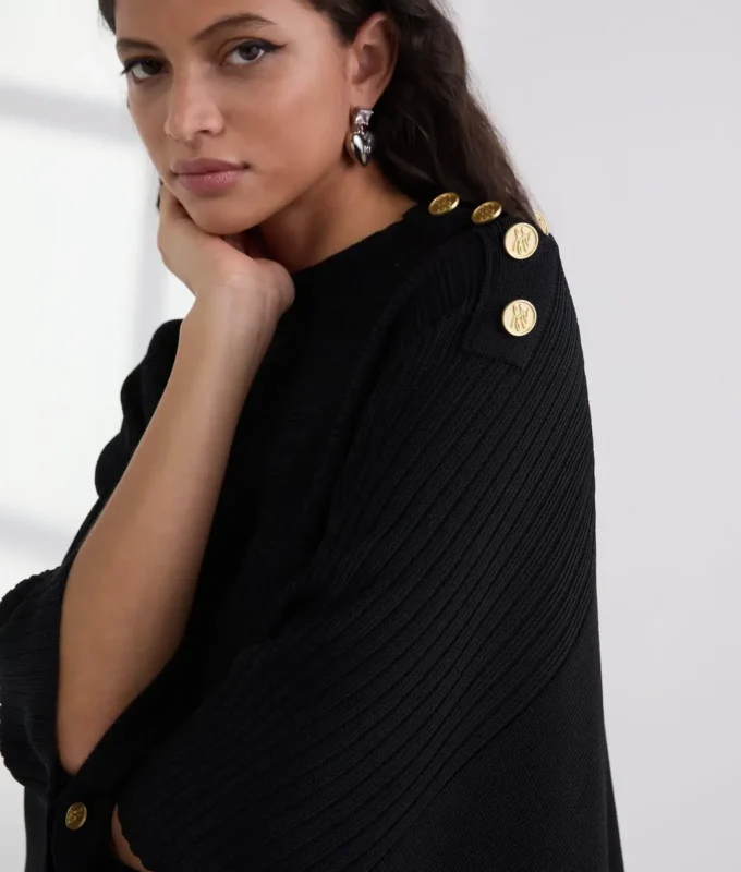 PONCHO DE PUNTO CANALÉ
