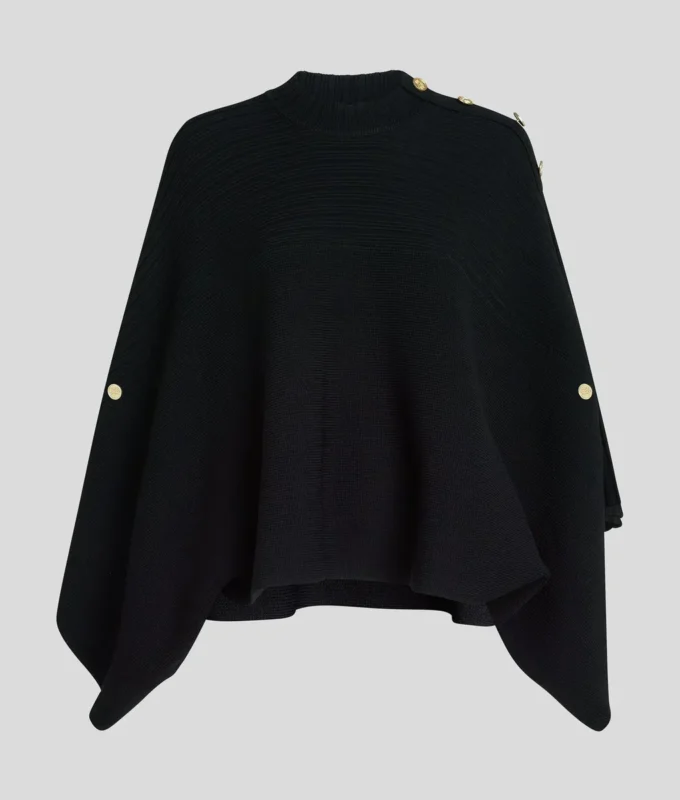 PONCHO DE PUNTO CANALÉ