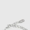 PULSERA CON CHARM DE CORAZÓN CON PAVÉ