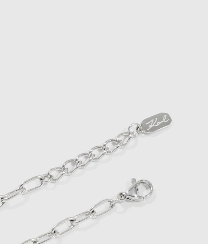 PULSERA CON CHARM DE CORAZÓN CON PAVÉ