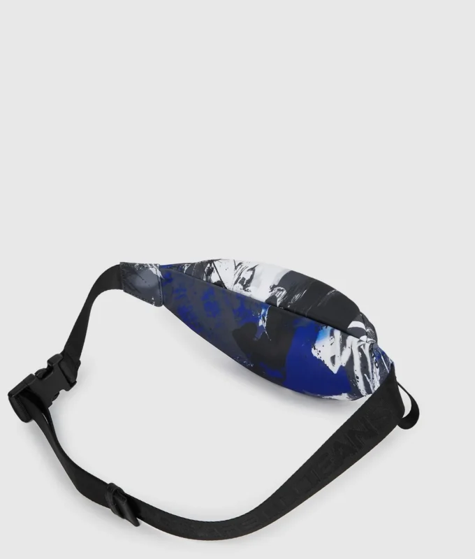 Riñonera con estampado de grafitis