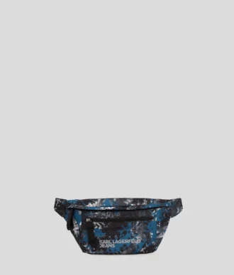 RIÑONERA DE NYLON CON ESTAMPADO DIGITAL