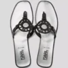 SANDALIAS CON LOGOTIPO DE ANILLO