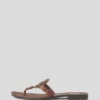 SANDALIAS CON LOGOTIPO DE ANILLO