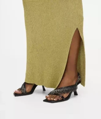 Sandalias de tacón con flecos Karmel