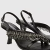 Sandalias de tacón con flecos Karmel
