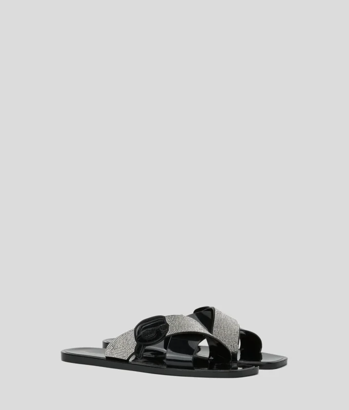 SANDALIAS IKON NFT JELLY RHINESTONE