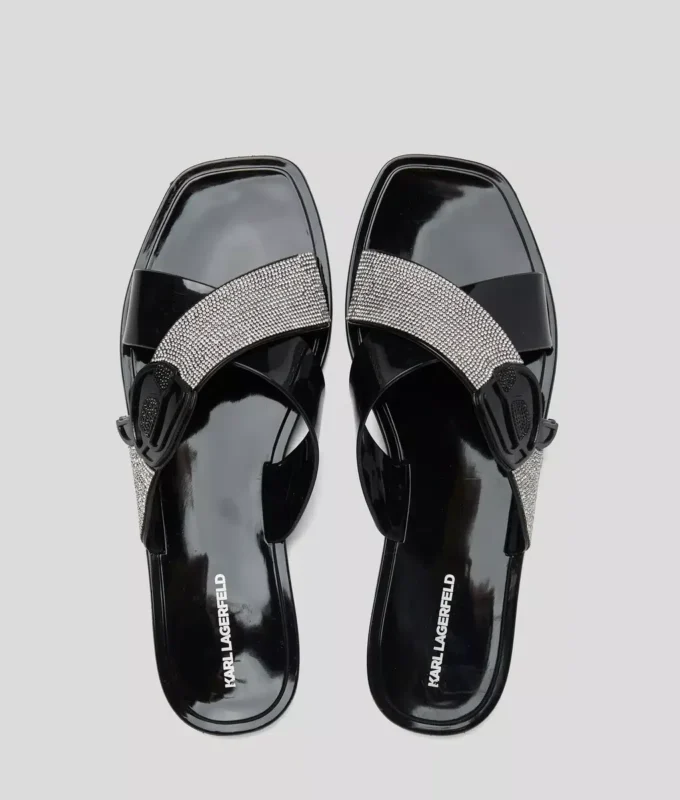 SANDALIAS IKON NFT JELLY RHINESTONE