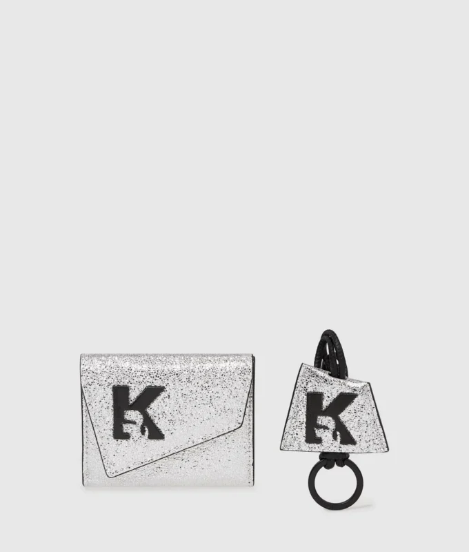 Set de regalo con cartera y llavero Geo