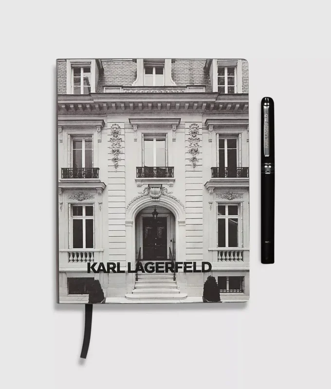 Set de regalo con cuaderno y bolígrafo Maison de Karl