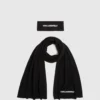 Set de regalo con diadema y bufanda con logotipo