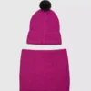 Set de regalo con gorro y braga para el cuello para niña