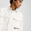 SOBRECAMISA DE DENIM CON ESTAMPADO KARL